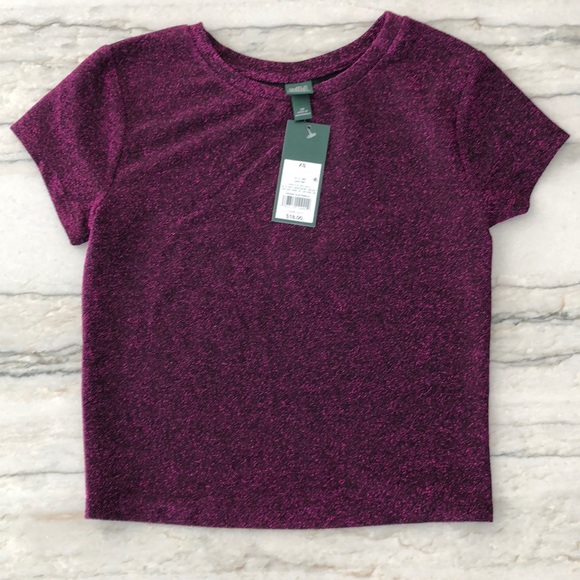 wild fable Tops - NWT juniors XS sparkle top perfect for NYE